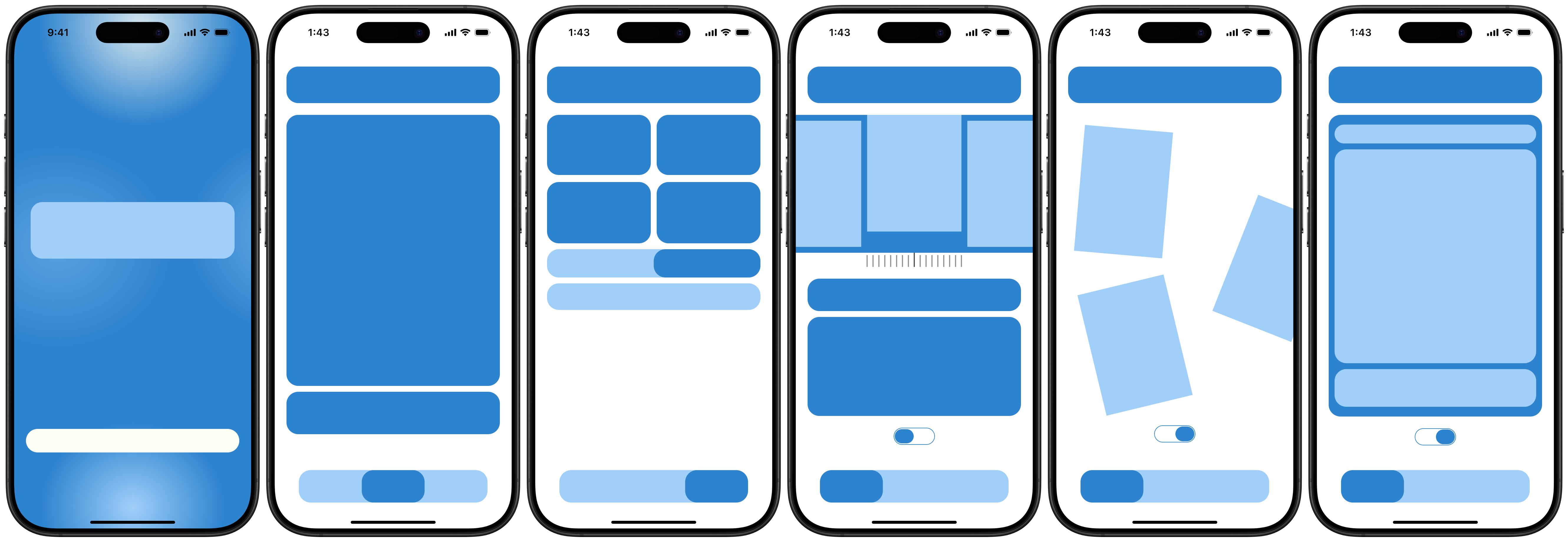 Low-fidelity wireframes mapping core screens and flows for Sights and Insights